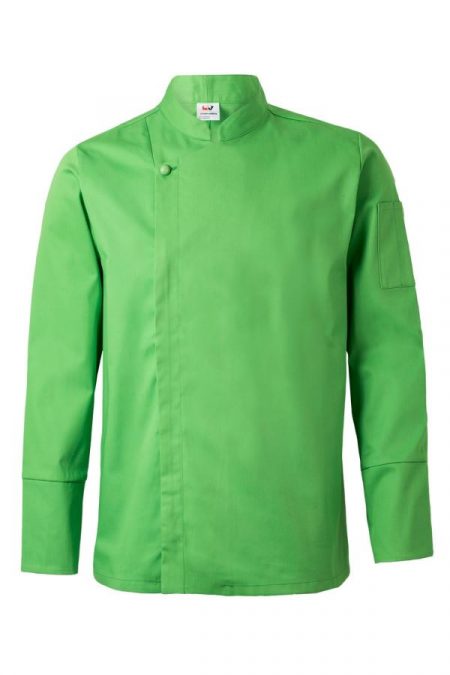 Chaqueta de cocina hombre con cremallera asimétrica 405202TC | VELILLA