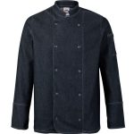 Chaqueta de cocina denim con automáticos manga larga 405207 | VELILLA