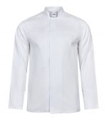 Chaqueta de cocina 100% algodón con cierre central manga larga 405208A | VELILLA