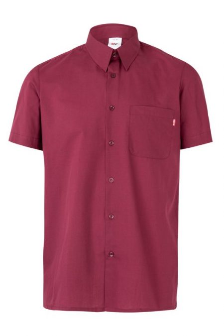 Camisa de trabajo manga corta con cuello francés y un bolsillo 531 | VELILLA