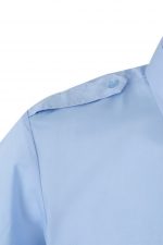 Camisa de trabajo manga corta galoneras con botón 532 | VELILLA - Image 4