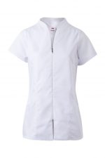 Chaqueta mujer manga corta con cremallera y cuello chimenea  535202 | VELILLA