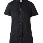 Chaqueta mujer manga corta con automáticos y cuello mao 535203 | VELILLA