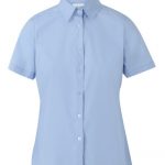 Camisa mujer de trabajo con cuello francés 538 | VELILLA