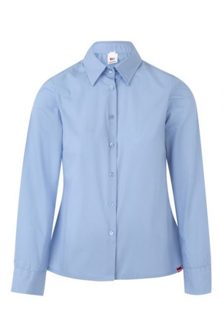Camisa mujer de trabajo manga larga con cuello francés 539 | VELILLA