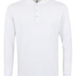 Polo manga larga unisex HOBART PL200UW | MUKUA