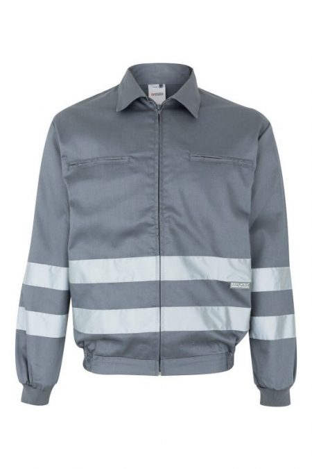 Cazadora alta visibilidad con cintas reflectantes 154 | VELILLA