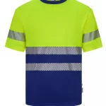 Camiseta de trabajo poliéster bicolor alta visibilidad 305633 | VELILLA