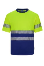 Camiseta de trabajo poliéster bicolor alta visibilidad 305633 | VELILLA