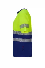 Camiseta de trabajo poliéster bicolor alta visibilidad 305633 | VELILLA - Image 3