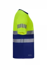 Camiseta de trabajo poliéster bicolor alta visibilidad 305633 | VELILLA - Image 4