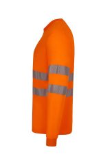 Camiseta de trabajo poliéster alta visibilidad 305634 | VELILLA - Imagen 3