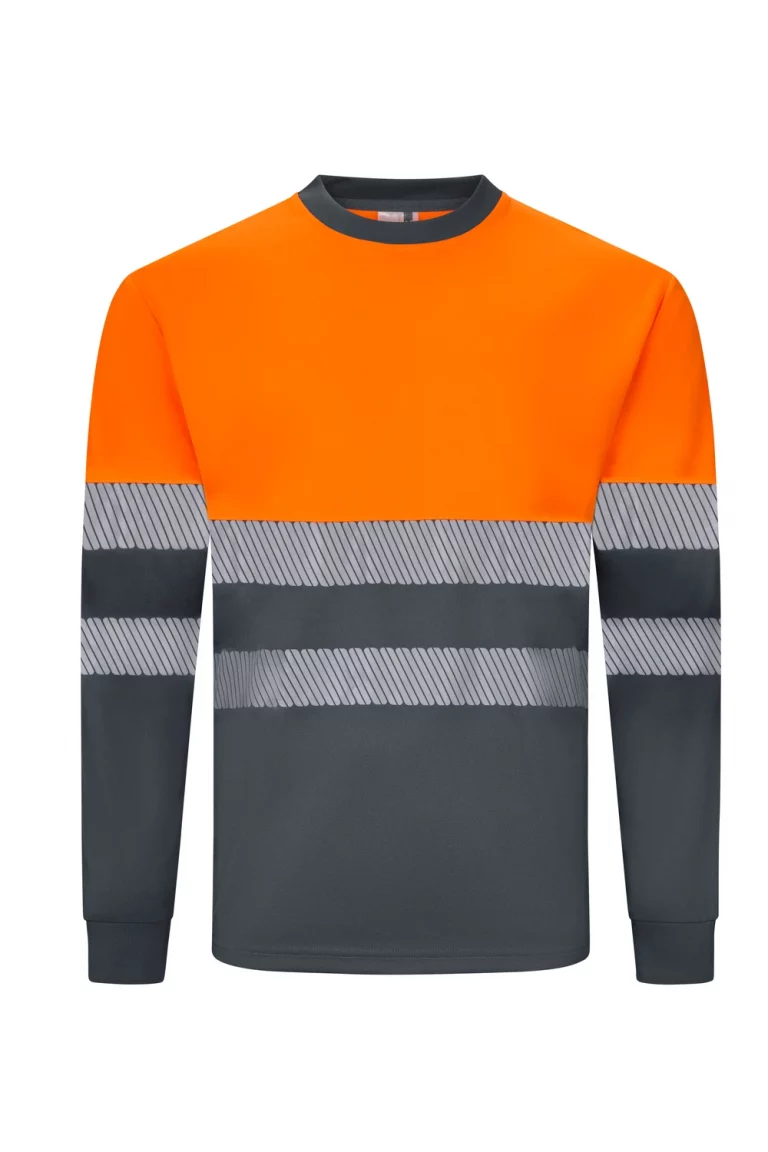 Camiseta de trabajo poliéster bicolor alta visibilidad 305635 | VELILLA