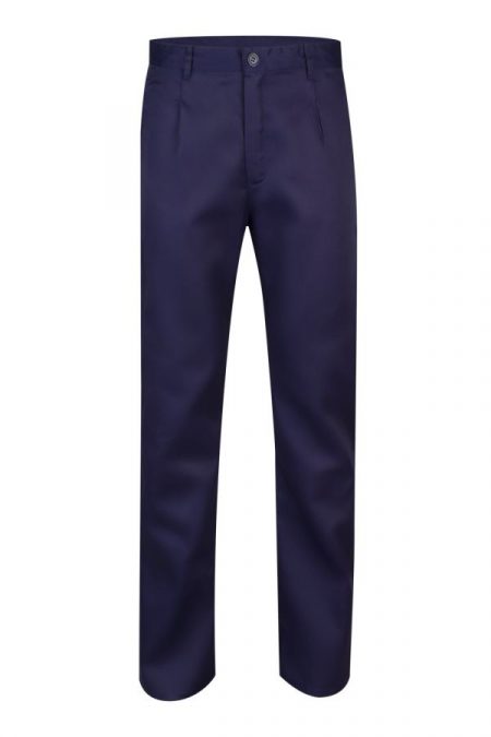 Pantalón clásico de sarga cierre con cremallera y botón 317 | VELILLA