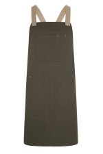 Delantal peto canvas bicolor 404211B | VELILLA