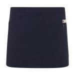 Delantal corto canvas bicolor 404221B | VELILLA