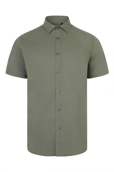 Camisa de hostelería hombre manga corta stretch 405016S | VELILLA