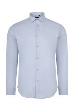 Camisa de hostelería hombre manga larga stretch 405017S | VELILLA