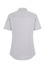 Camisa de hostelería mujer oxford stretch manga corta 405025S | VELILLA - Imagen 2