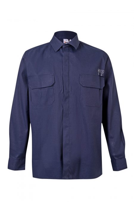 Camisa ignífuga y antiestática algodón técnico 605003 | VELILLA