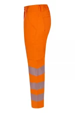 Pantalón de trabajo stretch alta visibilidad mujer 303031SW | VELILLA - Imagen 3