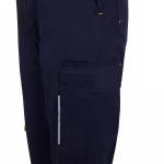 Pantalón de trabajo stretch bicolor alta visibilidad mujer 303032SW | VELILLA - Imagen 8