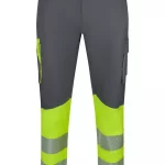 Pantalón de trabajo stretch bicolor alta visibilidad 303032S | VELILLA