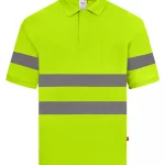 Polo de trabajo poliéster alta visibilidad 305510 VELILLA