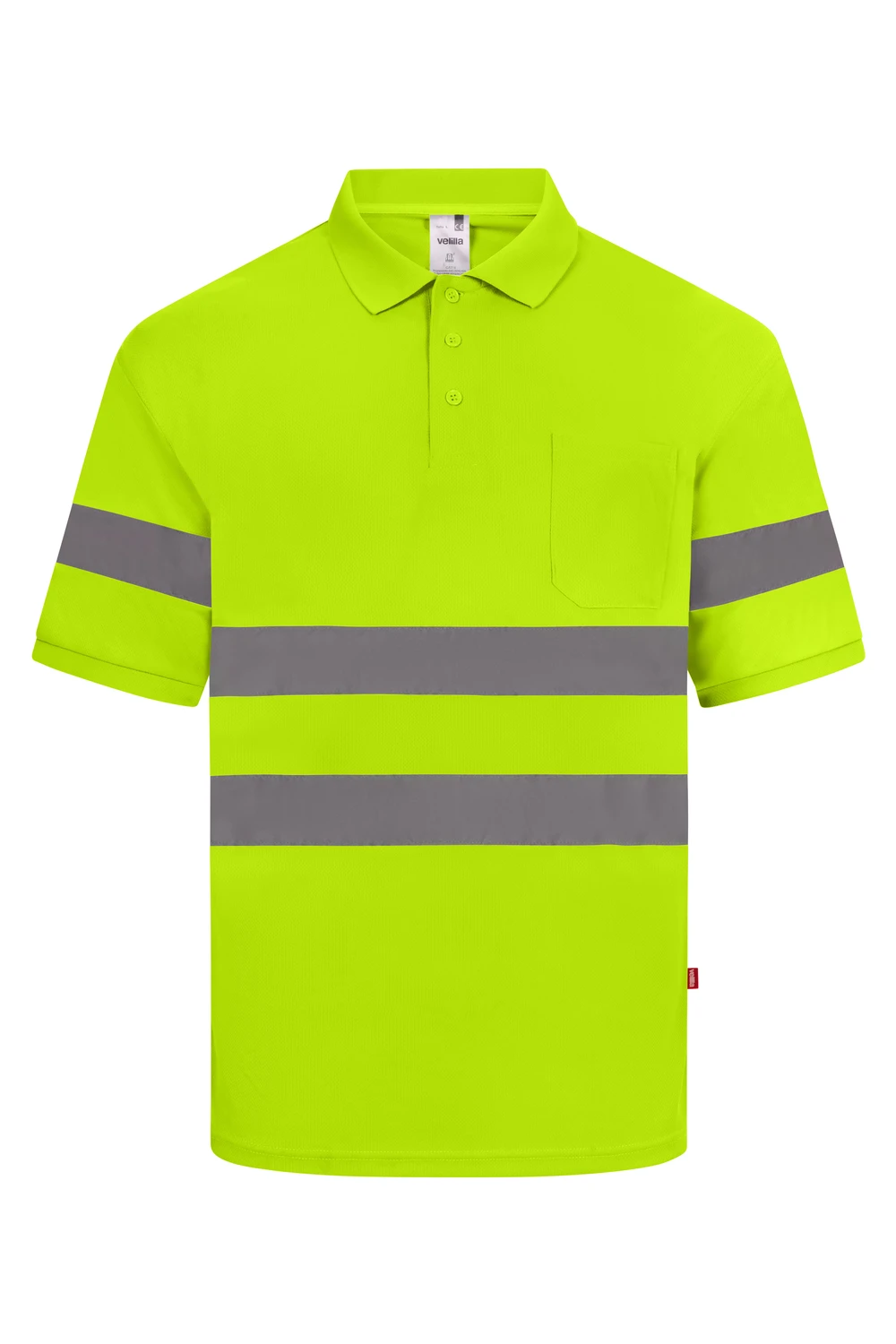 305510_20_01_1000 Polo de trabajo poliéster alta visibilidad 305510 VELILLA