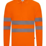 Polo de trabajo poliéster alta visibilidad 305511 VELILLA