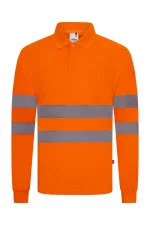 Polo de trabajo poliéster alta visibilidad 305511 VELILLA