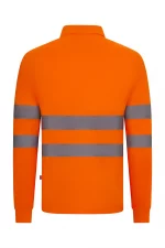 Polo de trabajo poliéster alta visibilidad 305511 | VELILLA - Imagen 2