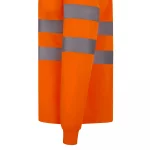 Polo de trabajo poliéster alta visibilidad 305511 | VELILLA - Imagen 6