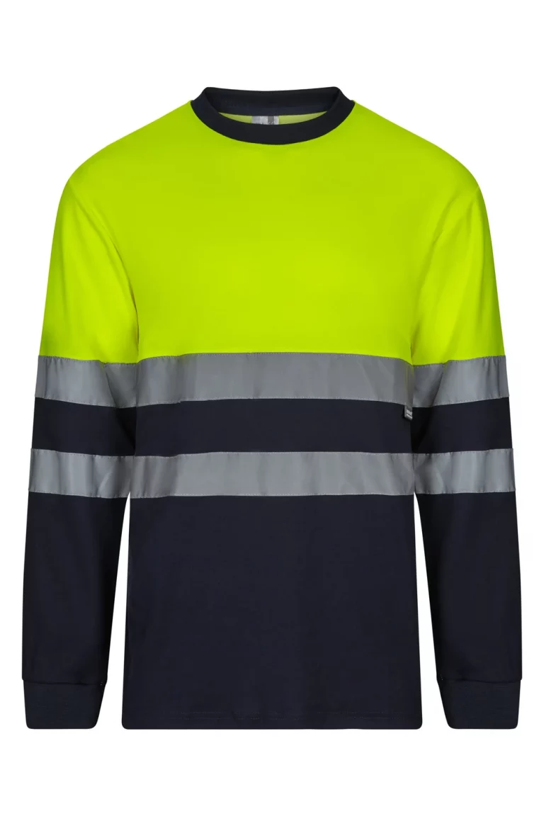 Camiseta de trabajo poliéster bicolor alta visibilidad 305603 | VELILLA