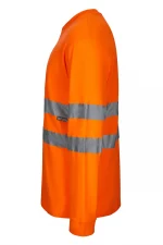 Camiseta de trabajo poliéster alta visibilidad 305604 | VELILLA - Imagen 3