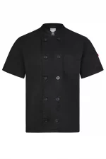 Chaqueta de cocina manga corta 405222 | MUKUA