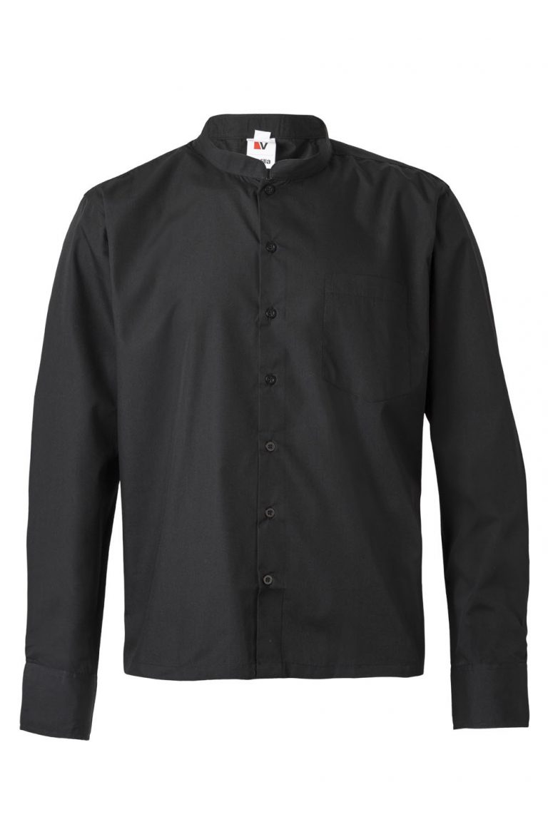 camisa hombre cuello mao