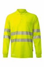 Polo de trabajo algodón alta visibilidad 305544 VELILLA