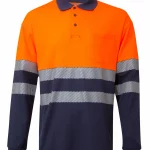 Polo de trabajo algodón bicolor alta visibilidad 305545 VELILLA