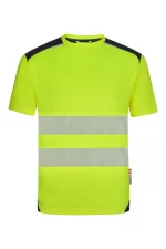 Camiseta de trabajo poliéster alta visibilidad 305630 | VELILLA